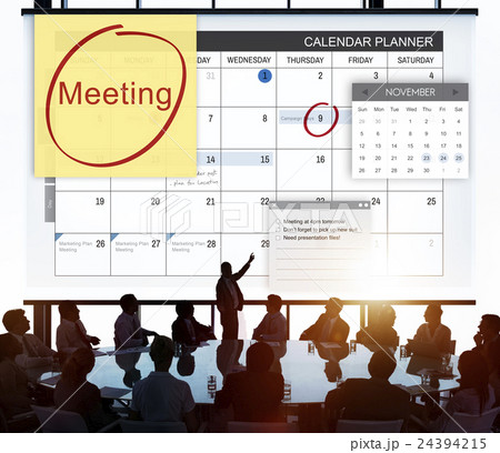 Meeting Conference Discussion Planning Seminar Concept 24394215