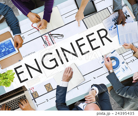 Engine Engineer Engineering Machine Occupation Concept 24395435
