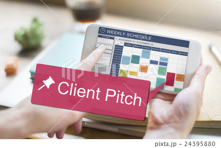 Client Pitch Consultant Corporate Customer Job Concept 24395880