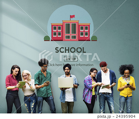 School Academy Education Graphics Concept 24395904