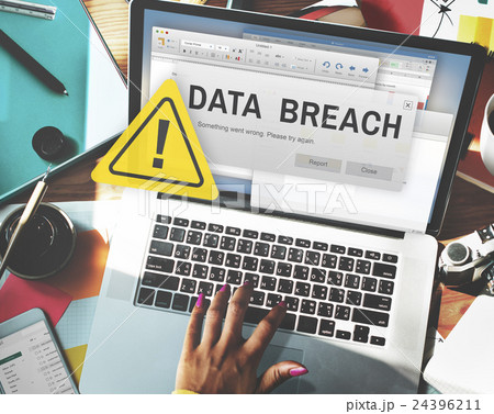 Data Breach Security Confidential Cybercrime Concept 24396211