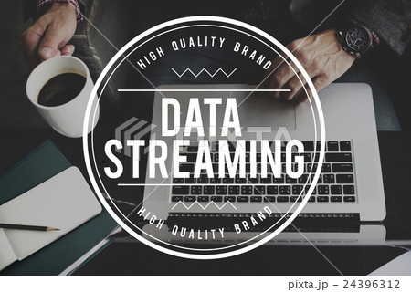 Data Streaming Media Connection Concept 24396312