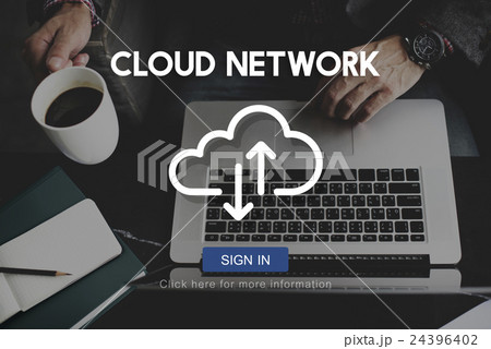 Cloud Network Storage Data Information Technology Concept 24396402