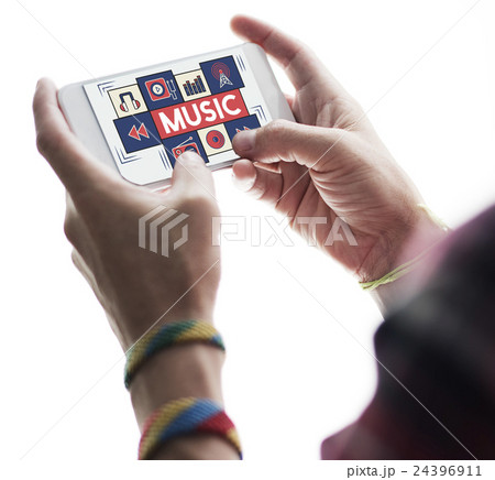 Music Audio Art Instrumental Melody Playing Concept 24396911