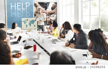 Team Teamwork Help Share Contribute Concept 24398203
