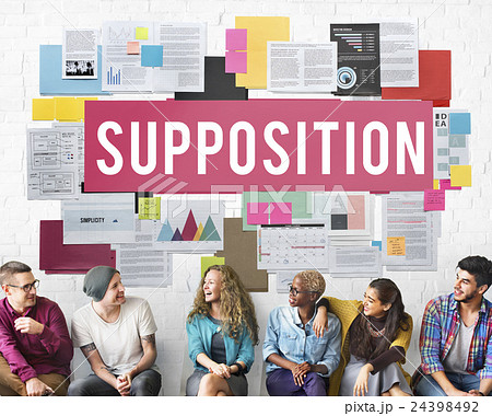 Supposition Prediction Logic Ideas Concept 24398492