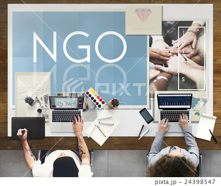 NGO Contribution Corporate Foundation Nonprofit Concept 24398547