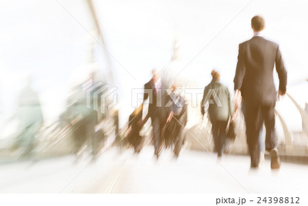 People Rushing in London People Rushing in London 24398812