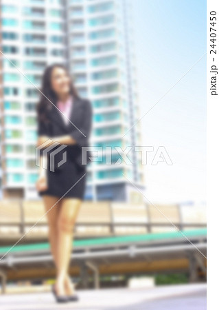 Asian youth business woman look brilliant Asian youth business woman look brilliant 24407450