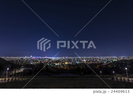 旭山記念公園の夜景 24409613
