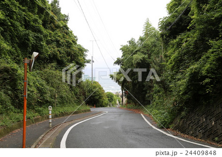 雨の日の東海道五十三次潮見坂 24409848