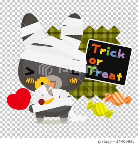 Mokomoko萬聖節黑色Usagi的萬聖節繃帶服裝 Mokomoko萬聖節黑色Usagi的萬聖節繃帶服裝 24409935