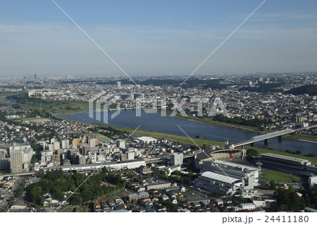 多摩川の空撮 多摩川の空撮 24411180