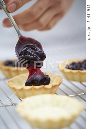 ブルーベリータルト 24414915
