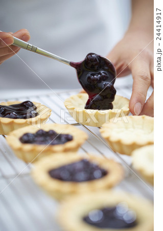 ブルーベリータルト 24414917