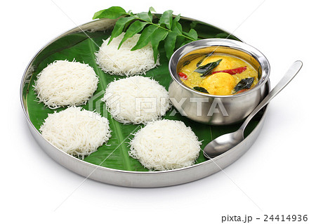 ストリングホッパーとエッグカレー 24414936