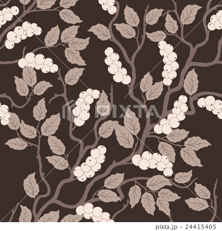 pattern with abstract berries pattern with abstract berries 24415405