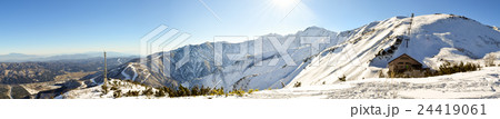 Hakuba mountain range in the afternoon 24419061