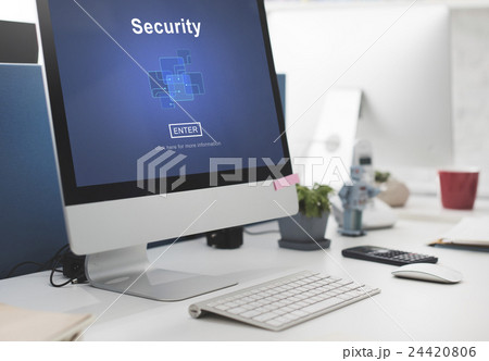Security Online Website Web Page Internet Concept 24420806