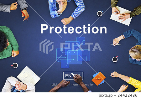 Protection Safety Security System Privacy Policy Concept 24422436