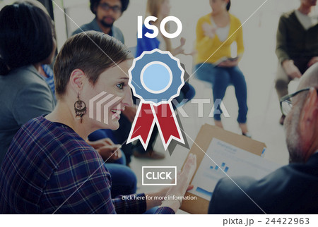 ISO Business Industrial Certification Quality Concept 24422963