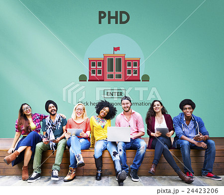 PHD Doctor of Philosophy Knowledge Education Concept 24423206