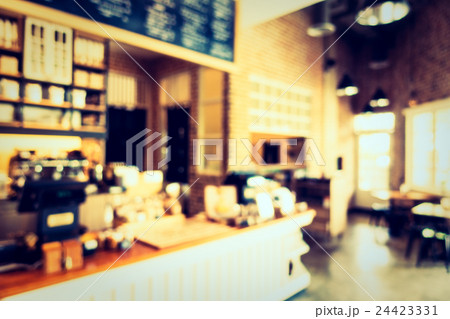 Abstract blur coffee shop and restaurant 24423331