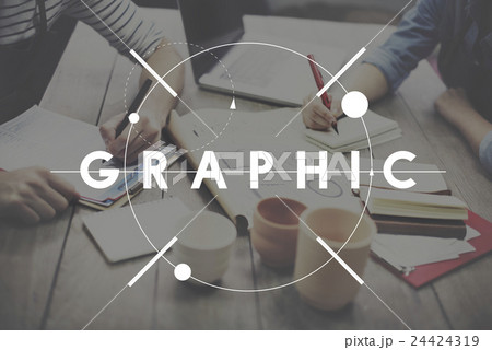 Graphic illustration Creative Visual Digital Art Concept Graphic illustration Creative Visual Digital Art Concept 24424319