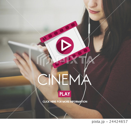 Cinema Audience Entertainment Movie Theatre Concept Cinema Audience Entertainment Movie Theatre Concept 24424657