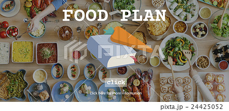 Food Plan Ingredients Menu Preparing Concept Food Plan Ingredients Menu Preparing Concept 24425052