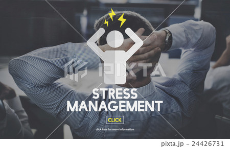 Stress Management Tension Anxiety Strain Rehabilitation Concept 24426731