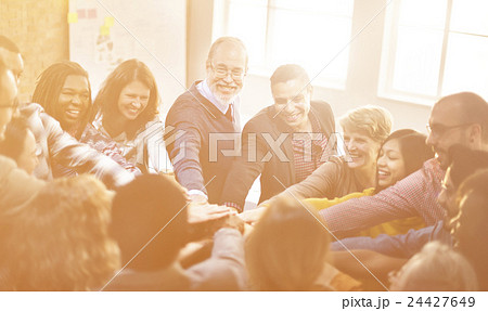 Team Teamwork Join Hands Partnership Concept Team Teamwork Join Hands Partnership Concept 24427649