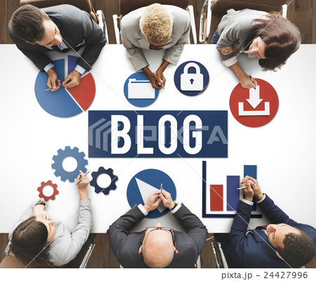 Blog Blogging Media Messaging Social Network Media Concept 24427996