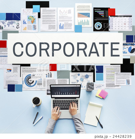 Crporate Corporation Management Business Concept 24428239