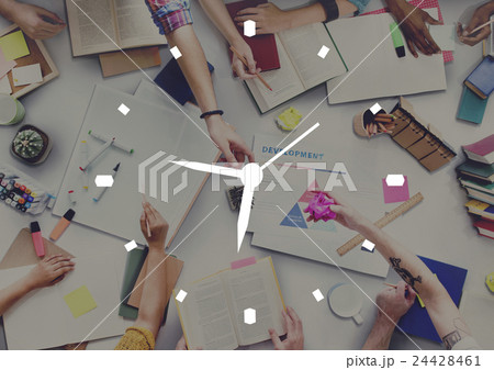 Clock Time Timing Timer Watch Concept Clock Time Timing Timer Watch Concept 24428461