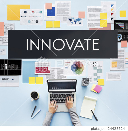 Innovate Aspirations Invention Fresh Ideas Concept 24428524
