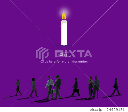 Candle Light Flame Faith Icon Concept Candle Light Flame Faith Icon Concept 24429121