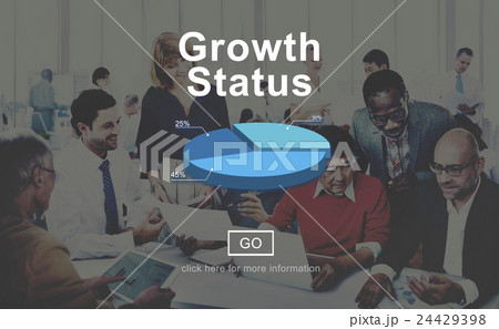 Growth Status Technology Online Website Concept Growth Status Technology Online Website Concept 24429398