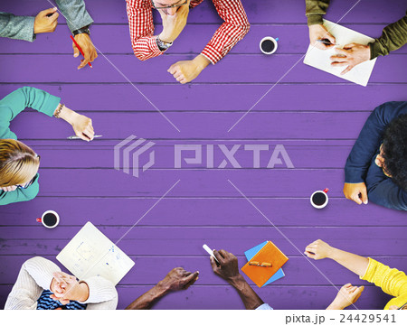 Business Team Meeting Brainstorming Planning Concept 24429541