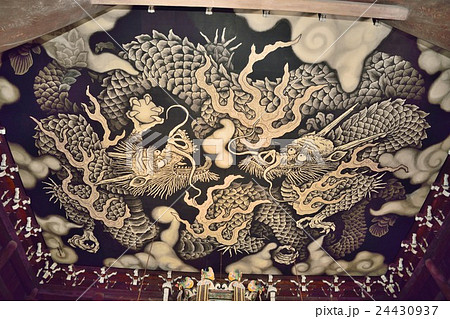 建仁寺法堂双龍図 24430937