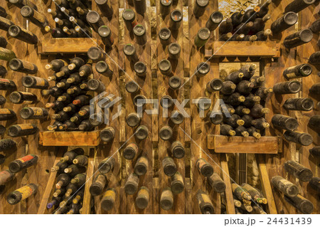 Many wine bottles 24431439