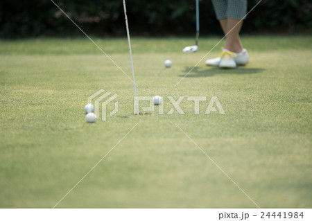 Japanese woman golfer , housewife Japanese woman golfer , housewife 24441984