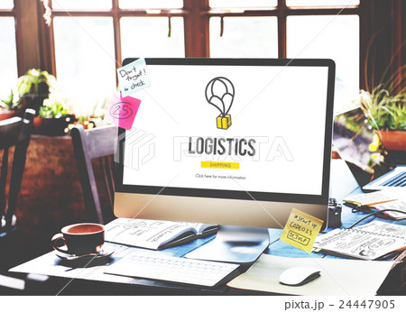 Logistics Delivery Freight Shipping Storage Service Concept 24447905