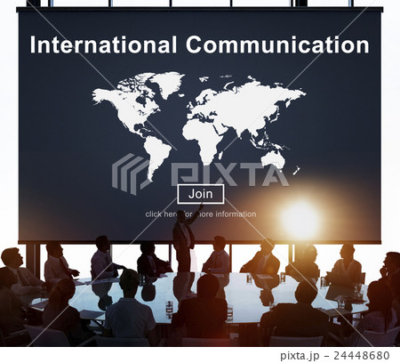 International Communication Global Communicate Concept International Communication Global Communicate Concept 24448680