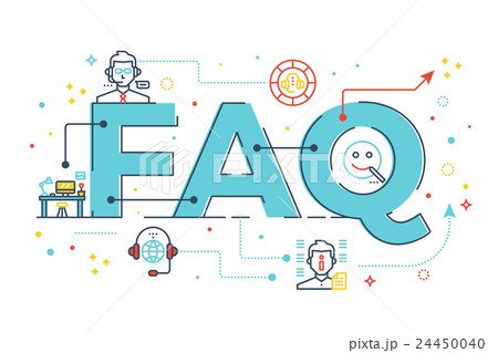 FAQのイラスト素材 [24450040] - PIXTA