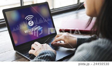 Music Genres Style Design Eletronic Jazz Rock Concept Music Genres Style Design Eletronic Jazz Rock Concept 24450530
