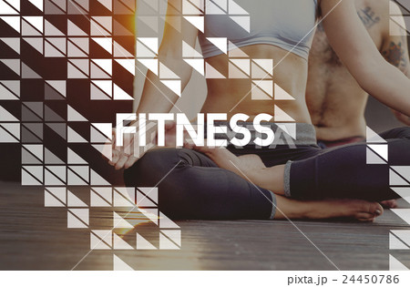 Fitness Exercise Yoga Health Workout Concept Fitness Exercise Yoga Health Workout Concept 24450786