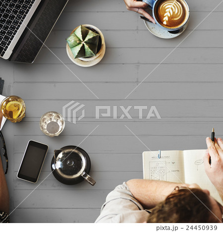 Web Design Team Working Planning Website Concept 24450939