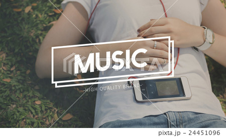 Music Audio Instrumental Melody Rhythm Singing Concept Music Audio Instrumental Melody Rhythm Singing Concept 24451096