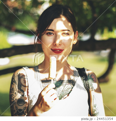 Asian Female Trendy Stylish Beautiful Concept 24451354